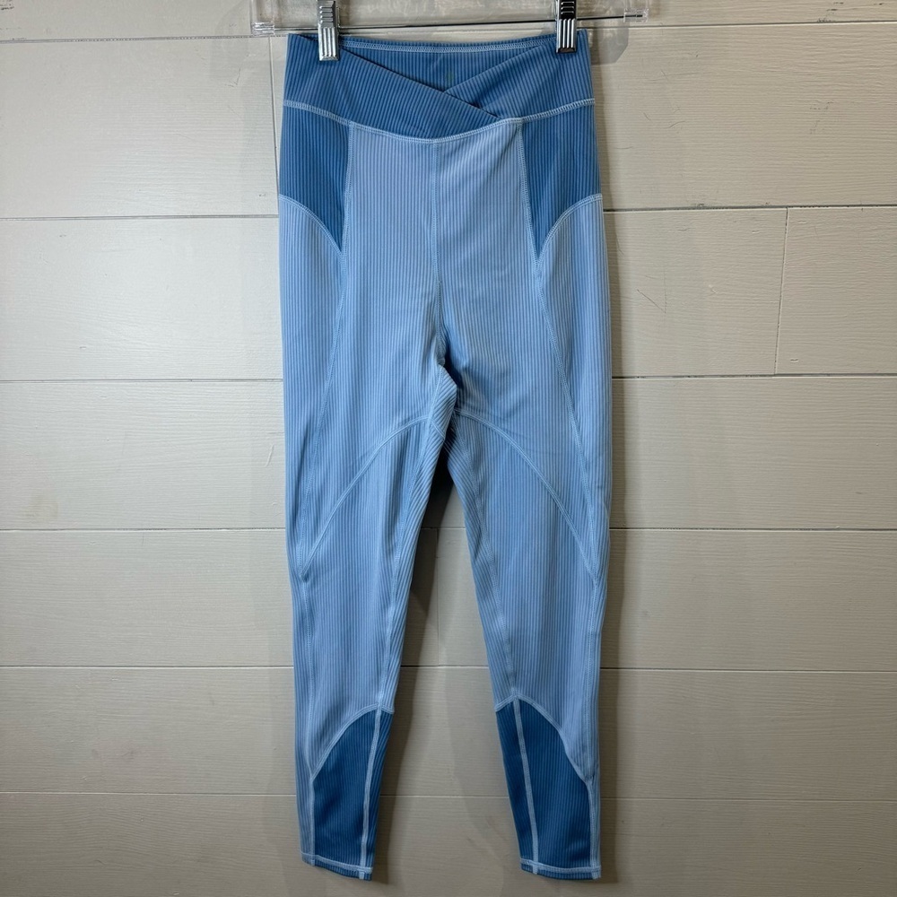 For Love & Lemons | NWOT Blue Colorway Ella Leggings Size XS